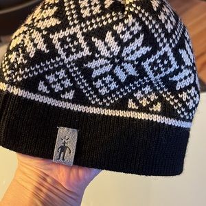 Smartwool Fair Isle design merino wool hat, excellent condition